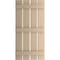 Ekena Millwork Rustic Four Board Spaced Board-n-Batten Rough Cedar Faux Wood Shutters, 23 1/2W x 76H, PR SHUBSS23X76RCPR - alternate 4